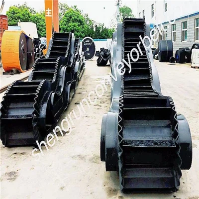 Băng tải NN có thành bên chống mài mòn DIN-Y